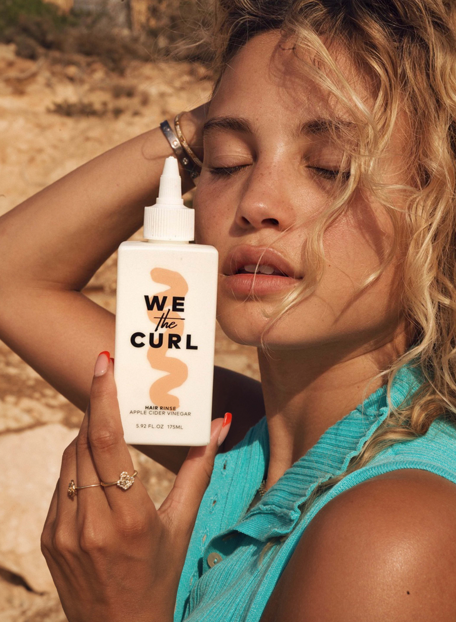 Rose Bertram | ACV Hair Rinse for curly and coily hair | We The Curl